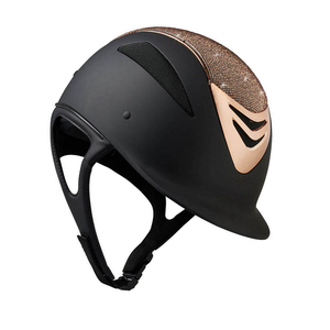 Cascos de seguridad para caballos de alta calidad al por mayor 2026 ODM, logotipo personalizado, casco de equitación premium con protección contra impactos, transpirable, color único - Product Image 3