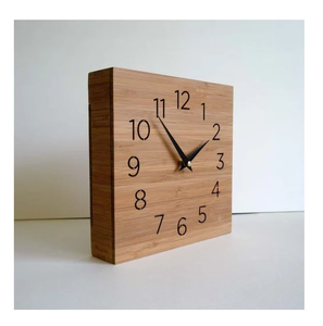 Apple Shaped Wooden <b>Wall</b> <b>Clock</b> Brown Quartz Analog with Gold Hands Modern <b>Kitchen</b> Decor New quartz <b>wall</b> <b>clock</b> Wooden <b>clock</b> - Product Image 2