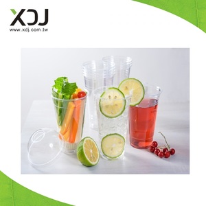 Vaso de Plástico PET Transparente XDJ, 92 mm de Diámetro, Vaso Desechable Redondo para Bebidas, Modelo XDJ-CPET-92-20 - Product Image 5