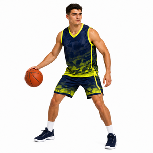 Maillot de sport rétro personnalisé pour homme, imprimé par transfert thermique, 100% polyester, imperméable, respirant, séchage rapide, basketball pour homme - Product Image 3