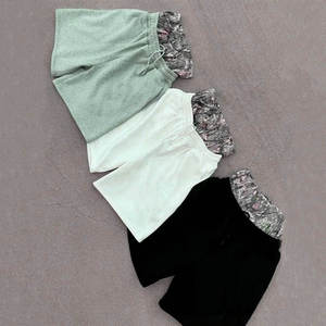 New Design Made With Best Material Double <b>Layer</b> Baggy Sweat Shorts Men Oversized Cotton Streetwear Shorts AcidWash men acid wash - Product Image 5