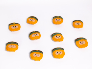 Adorno de Cabeza de Duende de Lana Hecho a Mano de 7 cm para Niños, Decoración del Día de San Patricio, Artesanía de Fieltro de Comercio Justo, Regalo Ecológico - Product Image 5