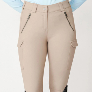 High Quality 4-way Stretch Horse Riding Breeches <b>Leggings</b> Tights <b>Equestrian</b> Wear Pants on Technical Fabric with Soft Feel - Product Image 1
