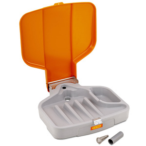Imbuto di riempimento IBC con coperchio pieghevole - Product Image 1
