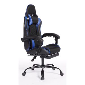 Siège de jeu DEEPfurniture E Sports Car, confortable et sûr, en PU, avec éponge moulée et fonctions de massage - Product Image 1