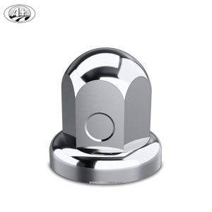 Couvercle d'écrou de roue en acier inoxydable de 33mm Application universelle de roues de camion de voiture - Product Image 1