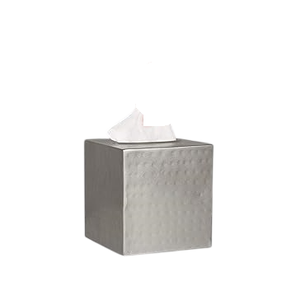 Boîte à mouchoirs carrée en métal de luxe, design moderne, distributeur de serviettes pour la maison, la salle de bain, le bureau, prix d'usine - Product Image 2