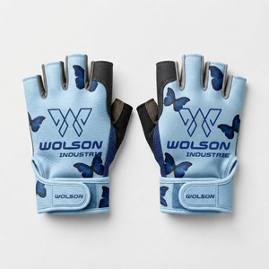 Guantes de Entrenamiento CrossFit Premium de la Marca Wilson Industry, Soporte para Muñeca, Material de Neopreno Transpirable, Cierre con Cordones, para Fitness con Pesas - Product Image 5