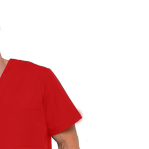 Conjunto de Uniforme Médico para Hombre, Cuello en V, Manga Corta, Pantalones y Camiseta, Uniforme de Enfermero de Hospital - Product Image 4