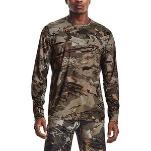 T-shirt camouflage Realtree personnalisé pour homme, 100% coton jersey, col rond, manches longues, pour la chasse et les activités de plein air, respirant - Product Image 5