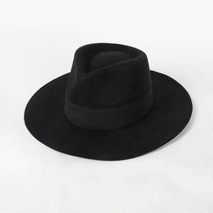 Chapeau Fedora en polyester tendance pour femmes et hommes, style classique, décontracté, à large bord, chapeau jazz - Product Image 4