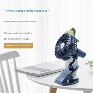 Ventilador de Escritorio Mini Portátil Sin Aspas Gongtian F10S con Batería Recargable, Material Plástico - Product Image 2