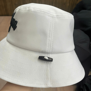 Sombrero de Pescador de Ala Ancha para Protección Solar, Personalizable con Logotipo Bordado, de Algodón, con Cuerda, Listo para Enviar - Product Image 2