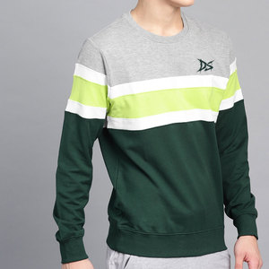 Sweat-shirt pour homme respirant 100% coton, coupe classique, motif uni, polaire d'hiver pour un confort quotidien et une liberté de mouvement - Product Image 4