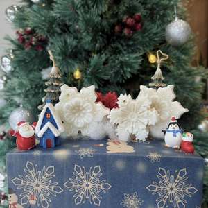 Vela Aromática con Forma de Árbol de Navidad 3D al por Mayor, Vela Perfumada Creativa para Regalo Navideño, Recuerdo, Decoración del Hogar - Product Image 1