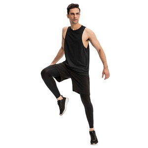 เสื้อกล้ามออกกำลังกาย YASH SPORTS รุ่น 006 สำหรับผู้ชาย คอจีน ลายพิมพ์ 3 มิติ ผ้าโพลีเอสเตอร์ระบายอากาศได้ดี พร้อมลายพิมพ์นูน - Product Image 1