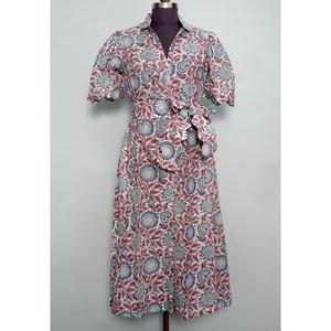 Vestidos Maxi Kangura para Mujer Estilo Indio, Modernos con Estampado Floral, Elegantes y Lindos para Oficina, Verano, Casual, Ciudad, Playa - Product Image 1