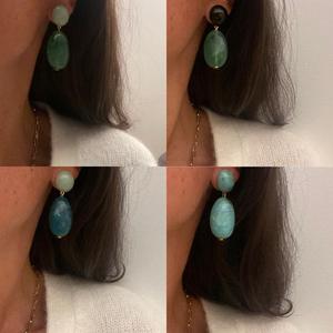 Elegantes Pendientes Colgantes de Resina Islámica, Joyería de Moda Hecha a Mano, Coloridos y Ligeros, para Mujer, Venta al Por Mayor - Product Image 5