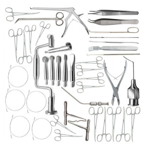 ชุดเครื่องมือผ่าตัดกะโหลกศีรษะแบบพื้นฐาน 98 ชิ้น ทำจากสแตนเลสสตีลเกรด I คุณภาพสูง ได้รับการรับรองมาตรฐาน ISO13485 สำหรับการผ่าตัดกระดูกสันหลัง - Product Image 4