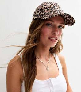 Leopard Print Baseball Cap 6-Panel Adjustable Unisex Cotton Casual <b>Hat</b> Spring <b>Summer</b> Style - Product Image 1
