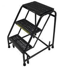 Échelle roulante à 2 marches sans main courante, en acier de qualité industrielle, tabouret à marches, fabricant vietnamien, certifié ISO Sedex, haute sécurité - Product Image 2