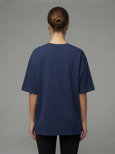 เสื้อยืดโอเวอร์ไซส์สไตล์ฤดูร้อนสำหรับผู้หญิง แขนสั้น เสื้อยืดกีฬาเป็นมิตรกับสิ่งแวดล้อม เสื้อยืดลำลองคุณภาพสูง คอกลม สำหรับวิ่ง - Product Image 2