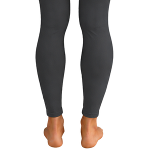 Pantalon d'équitation gris anthracite pour femme, taille haute, extensible, avec grip aux genoux, pour entraînement et compétition - Product Image 4