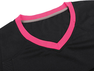 Jersey de Fútbol Americano al por Mayor, Malla de Poliéster, Dazzle DTF, ODM, Marca Privada, Secado Rápido, Ropa Deportiva Resistente para Equipos - Product Image 3