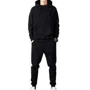 Conjunto Deportivo Vintage para Hombre, Novedad 2026, para Correr, Fitness y Ocio, Pantalones Deportivos con Capucha para Invierno, Ropa Deportiva, 100% Algodón - Product Image 4