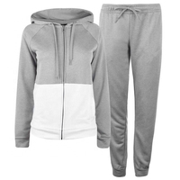 Nouvel ensemble de survêtement élégant et abordable pour femme, survêtement de marque, ensemble de jogging, survêtement en polaire pour femme