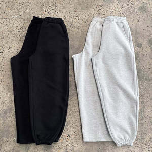 Ensemble de survêtement unisexe en coton épais 2026 pour homme – Hoodie et pantalon de survêtement amples en molleton bouclette - Product Image 5