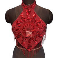 Vente en gros de costumes de danse du ventre sexy pour adultes RAWAT HANDICRAFTS, robes tribales égyptiennes, perles et paillettes cousues à la main, soie/coton