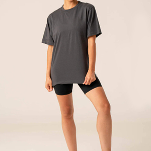 Camiseta de Mujer de Manga Corta con Cuello Redondo, 100% Algodón, Precio Directo de Fábrica, Venta al Por Mayor, Impresión por Transferencia Térmica, Estilo Vintage, Transpirable y de Secado Rápido - Product Image 6