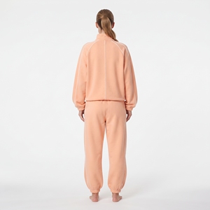 Ensemble de survêtement personnalisé pour femmes, veste de sport à fermeture éclair intégrale et pantalon assorti - Product Image 4