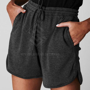 Venta en Línea Pantalones Cortos de Mujer Transpirables de Alta Calidad, Mezcla de Poliéster/Algodón, Ligeros, Cintura Alta, Cierre con Cordón - Product Image 4