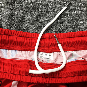 Shorts en maille pour hommes de haute qualité, séchage rapide, respirants, 100 % polyester, pour basketball, motif uni personnalisé, taille mi-haute avec cordon de serrage - Product Image 6