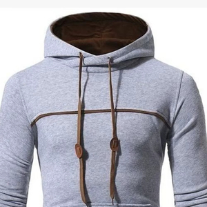 New Stylish Wholesale 100_ Cotton Knitted Embroidered Anti-Wrinkle Pullover Plain Blank Gym Mens Hoodies - Product Image 6