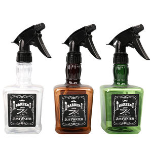 Botella de Spray para Barbería Just Water de 500 ml, Botella de Plástico con Pulverizador Fino para Peinar, Herramienta para el Cuidado y Corte del Cabello en Salón - Product Image 3