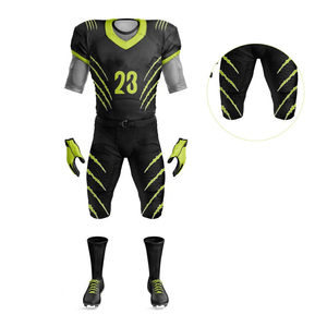 Jersey de Fútbol Americano Personalizado de Alta Calidad, Bordado, Uniforme Universitario para Niño, Técnica de Sublimación, Conjunto de Entrenamiento Superior - Product Image 4