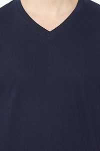 เสื้อยืดคอกลมผู้ชาย ผ้าฝ้ายคุณภาพสูง 100% แขนสั้น สไตล์ลำลอง เป็นมิตรกับสิ่งแวดล้อม รับสกรีนโลโก้ - Product Image 2