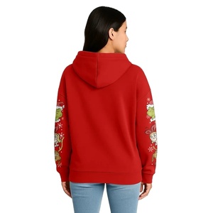 Sweat à capuche pour femme grande taille, usage quotidien, saison hivernale, design personnalisé élégant, imprimé, coupe ajustée, polaire de haute qualité - Product Image 6
