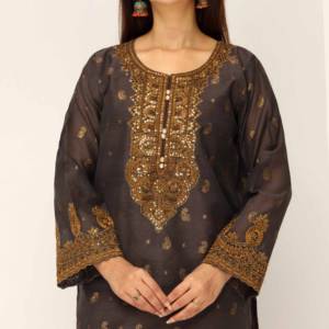 Conjunto de 3 piezas de algodón Lurix Jacquard para mujer PS5119 - Product Image 3