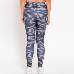 Leggings Deportivos de Cintura Alta para Mujer, Tejido Elástico, Protección UV, Ecológicos, para Todas las Temporadas, con Spandex - Product Image 4