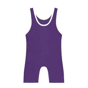 Latest Design High Quality 100% Polyester Customizable <b>Wrestling</b> <b>Singlet</b> for <b>Men</b>-Quick Dry & Comfortable - Product Image 5