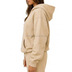 Ensemble de vêtements pour femmes en 2 pièces, respirant, imprimé, avec sweat à capuche à manches longues et pantalon large - Product Image 2