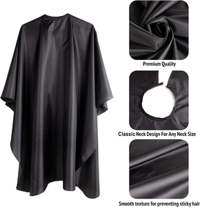 Capa de Barbero Profesional Personalizada con Cintura Ajustable, Foto Personalizada, para Salón de Peluquería, Cómoda, Resistente al Agua, de Pongee - Product Image 5