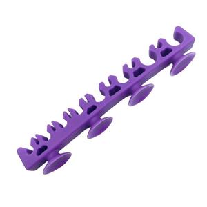 Desktop Wall Suction Cup Silicone Beauty Tool <b>Makeup</b> Brush <b>Holder</b> with Pen <b>Holder</b> Function for Cleaning - Product Image 4