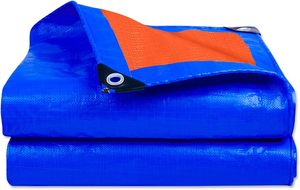 200 GSM PVC Coated Knitted Warp Roofing Underlay Temporary Tarpaulin - Product Image 4