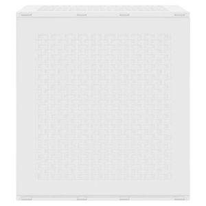 Scatola di Stoccaggio in Polipropilene Bianco, Dimensioni 21.65 X 20.87 X 22.44 Pollici - Product Image 4