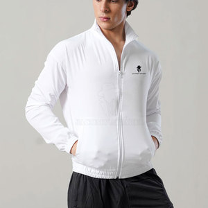 Lightweight Men <b>Winter</b> <b>Running</b> <b>Jacket</b> Breathable Full Zip Athletic Outerwear For <b>Running</b> Training Walking Hiking And Fitness - Product Image 3